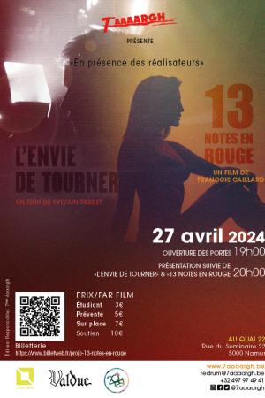 13 Notes en rouge - Flyer Web